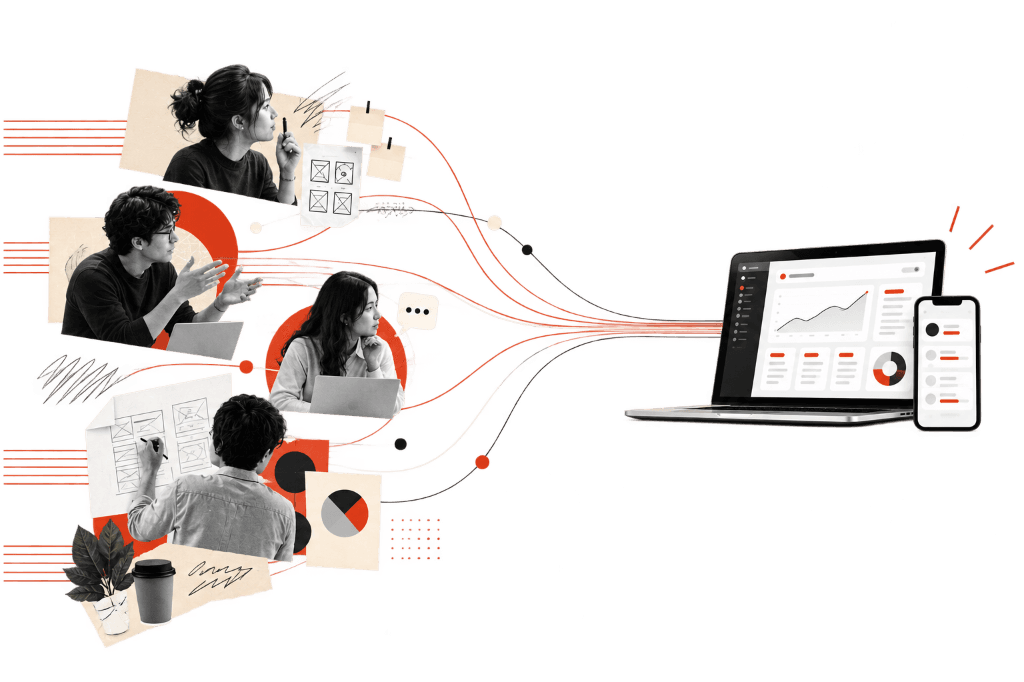 Collaboration, conversation, and people leading to high performing digital products