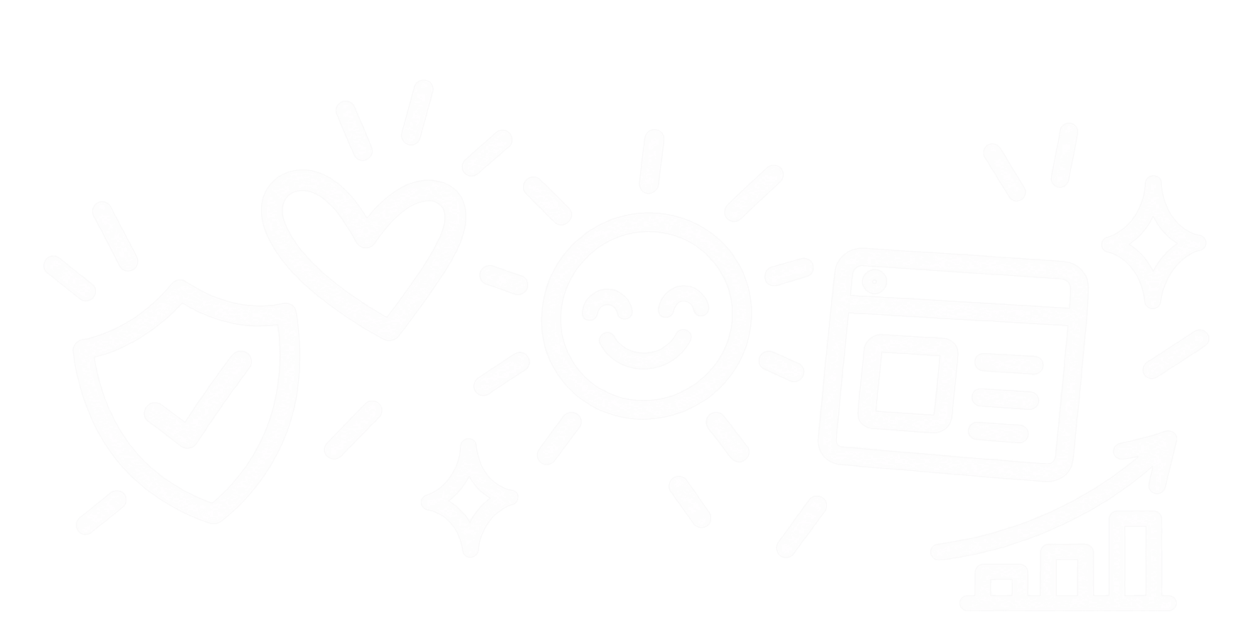 Illustration of clarity, trust, user happiness, and product growth